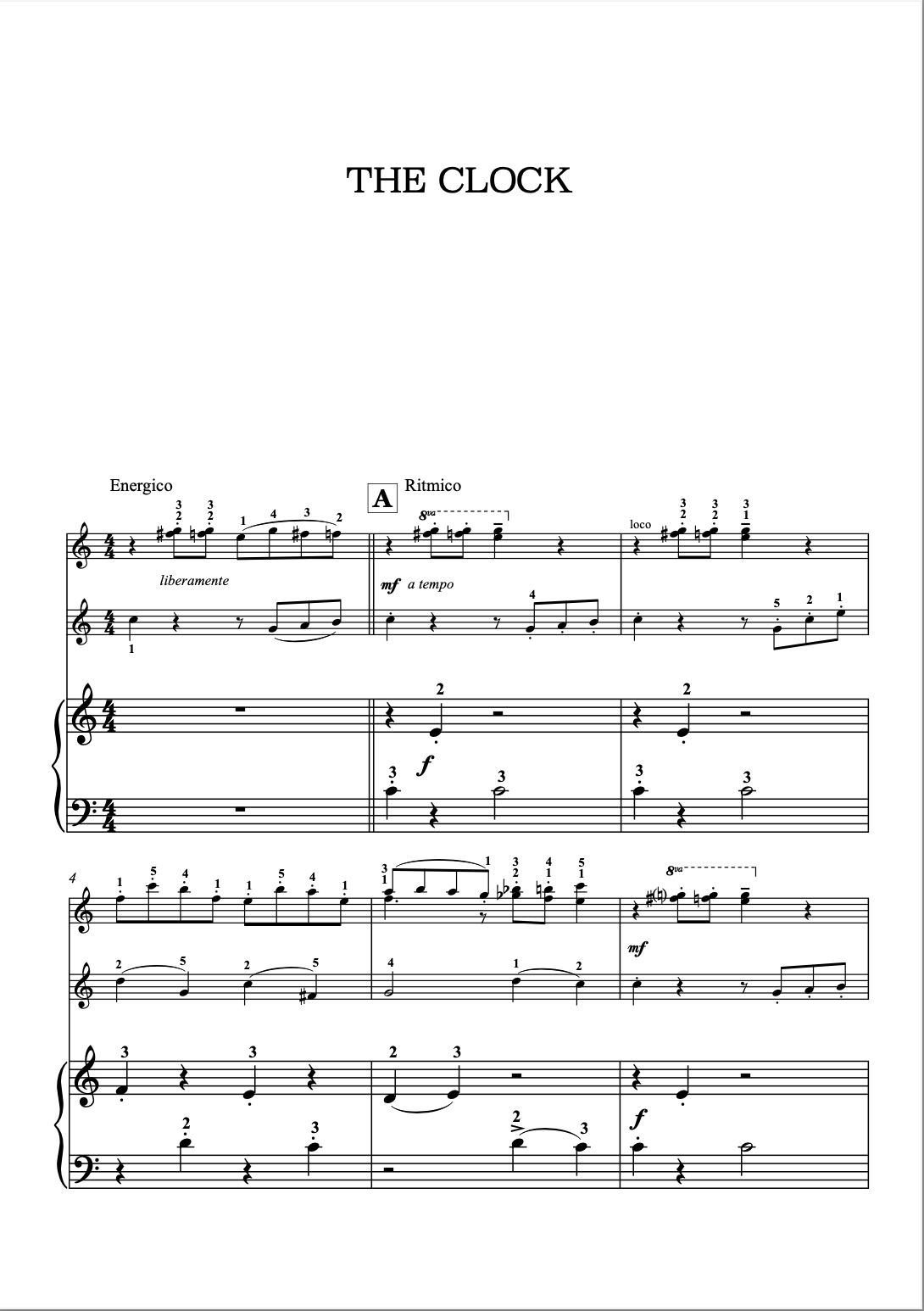 Music of our World, (Book I)