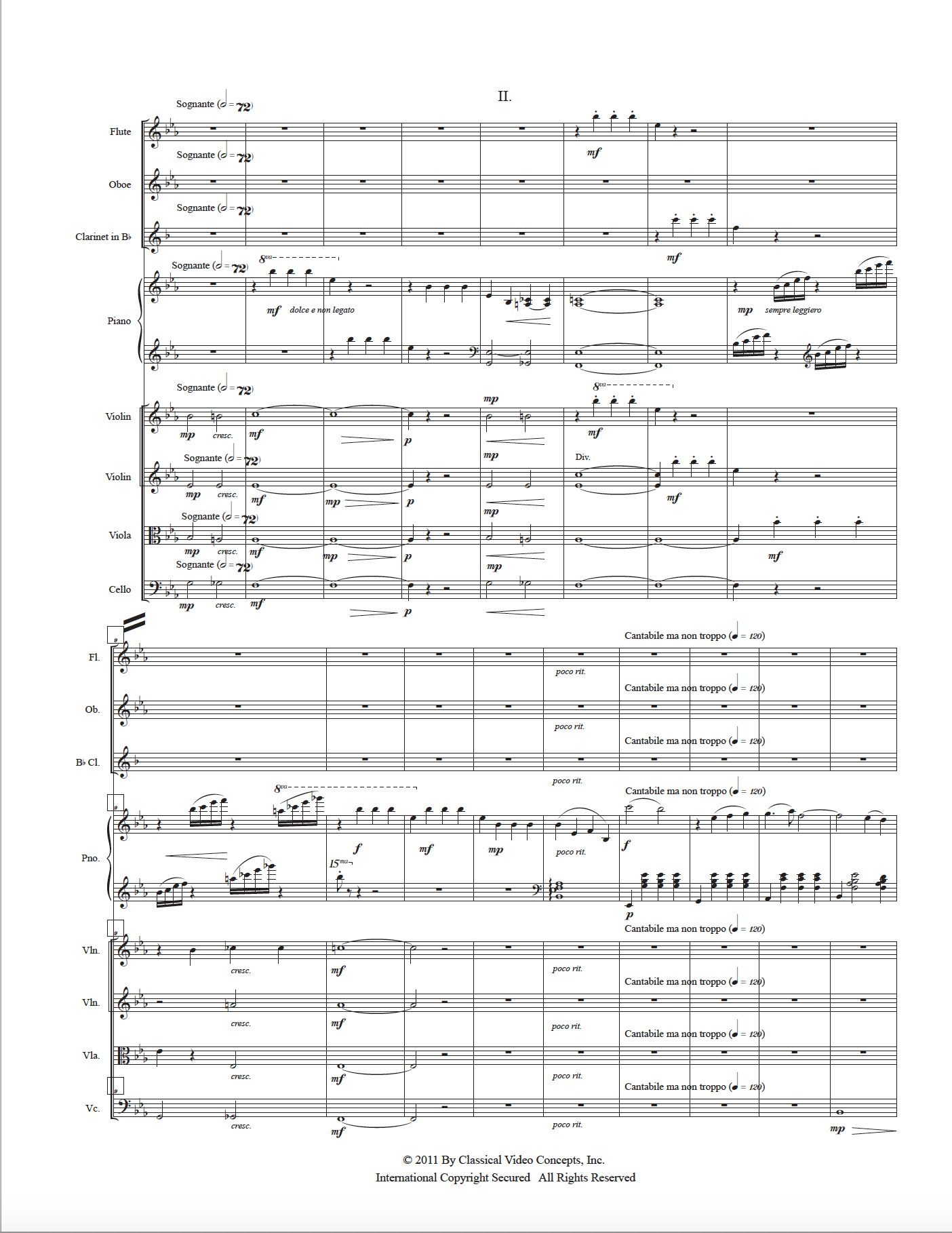 Piano Concerto No. 7 (First Edition)