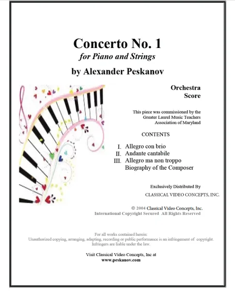 Piano Concerto No. 1 