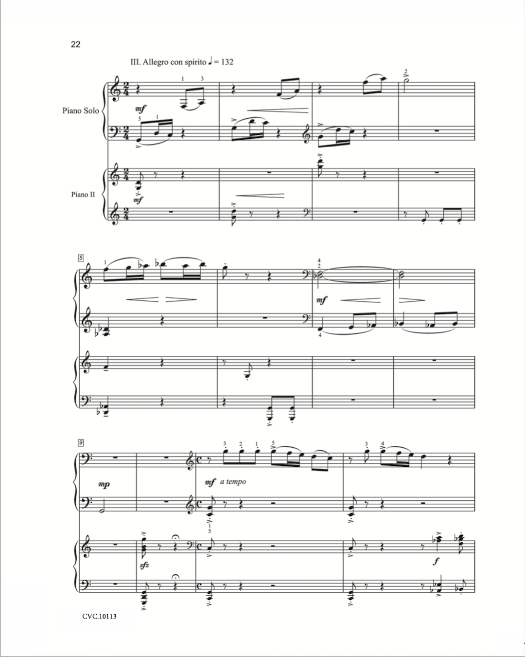 Piano Concerto No. 9 