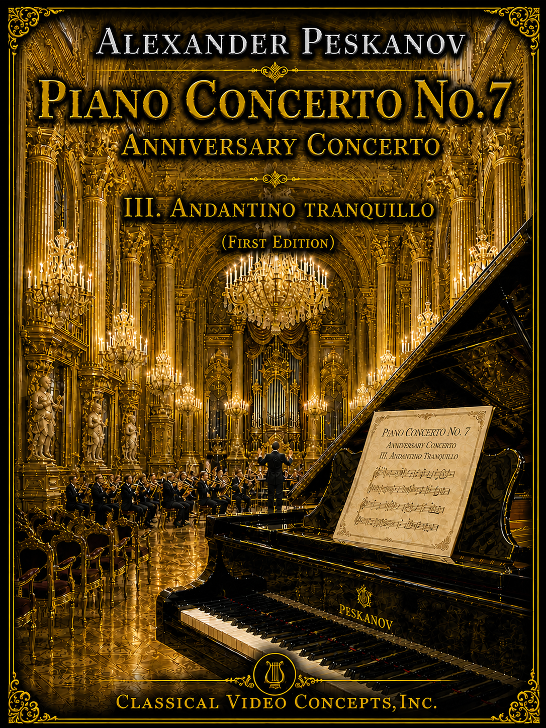 Piano Concerto No. 7 - III. Andantino tranquillo (First Edition)