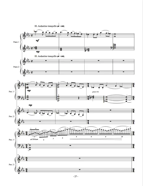  Piano Concerto No. 7 (First Edition)