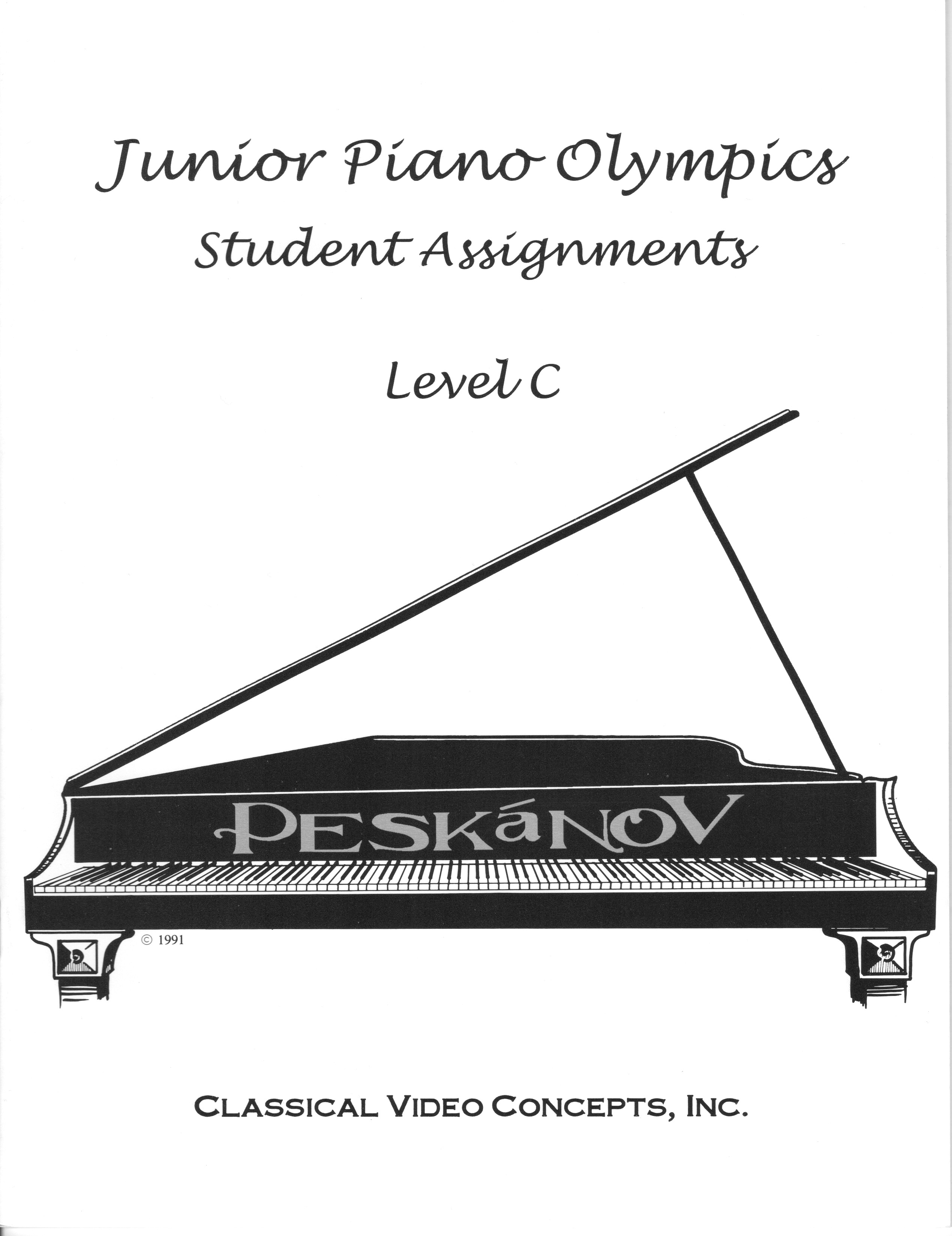Piano Olympics Student Assignments Level C