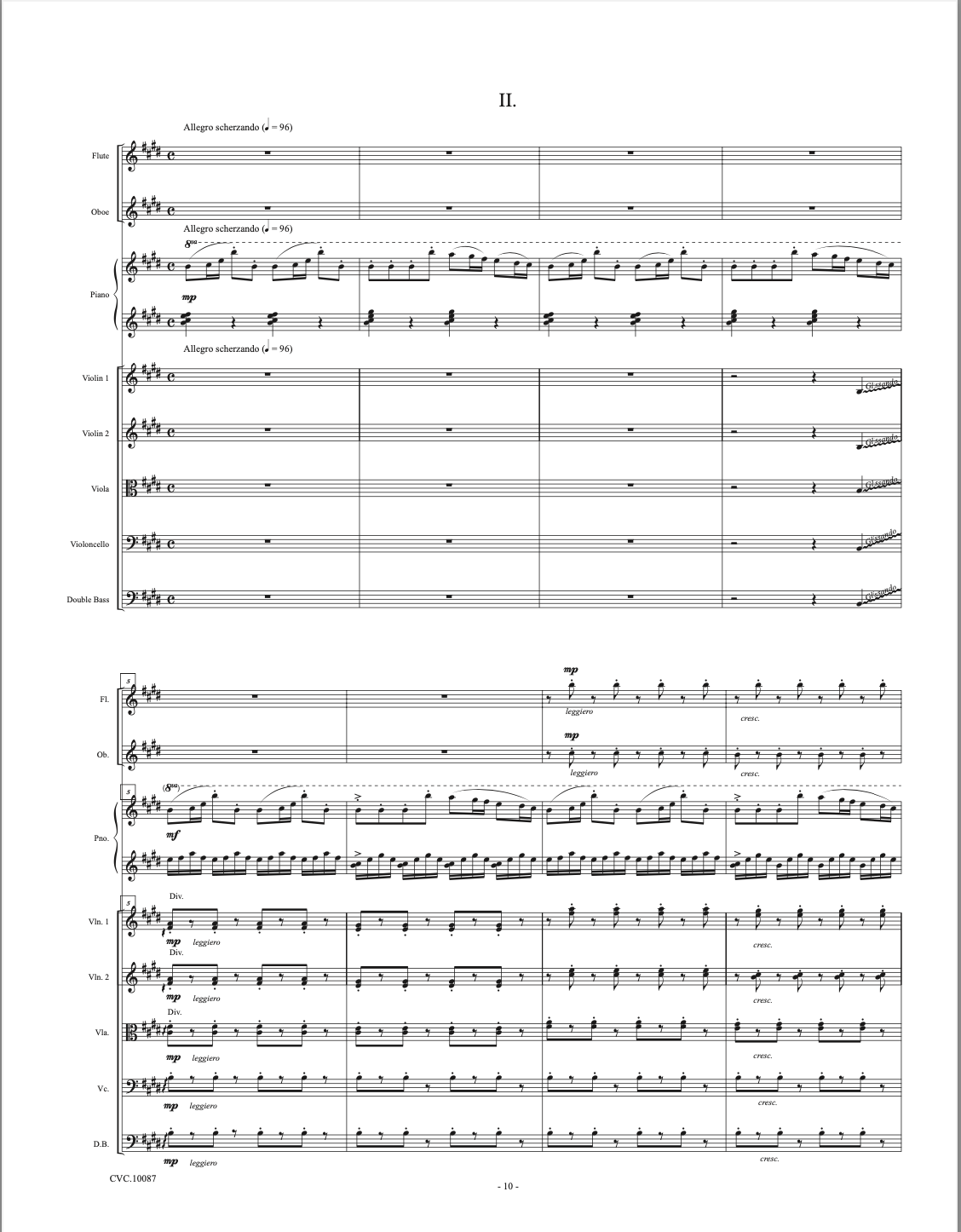 Piano Concerto No. 5 (Second Edition)