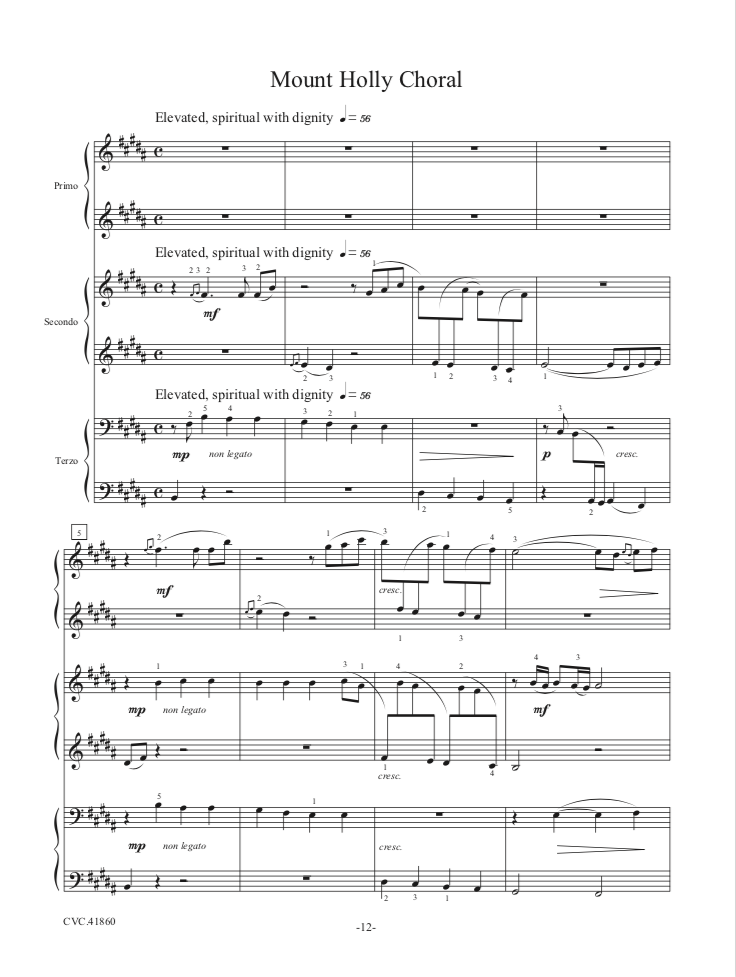 Mount Holly Choral