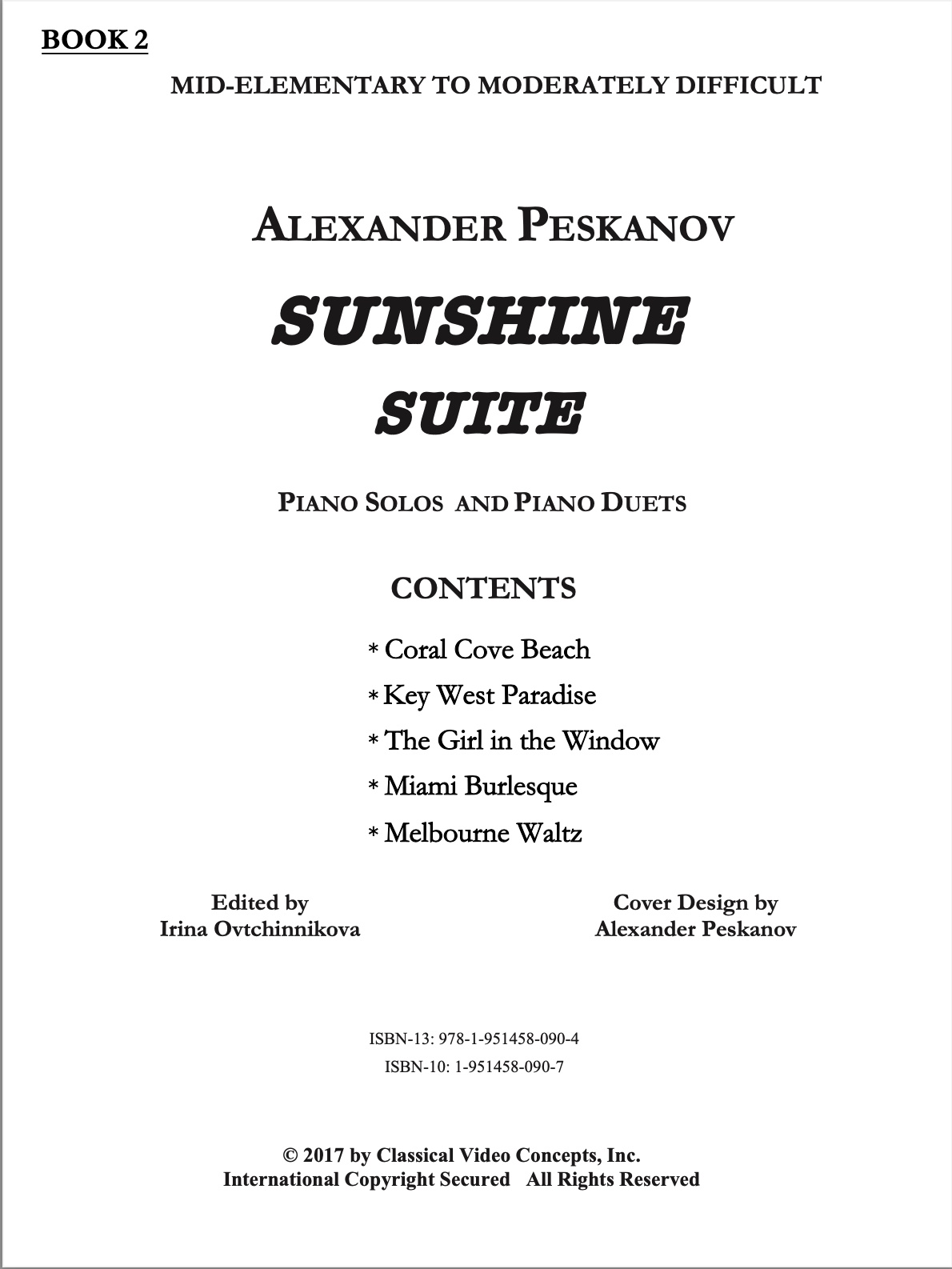 Sunshine Suite Book 2