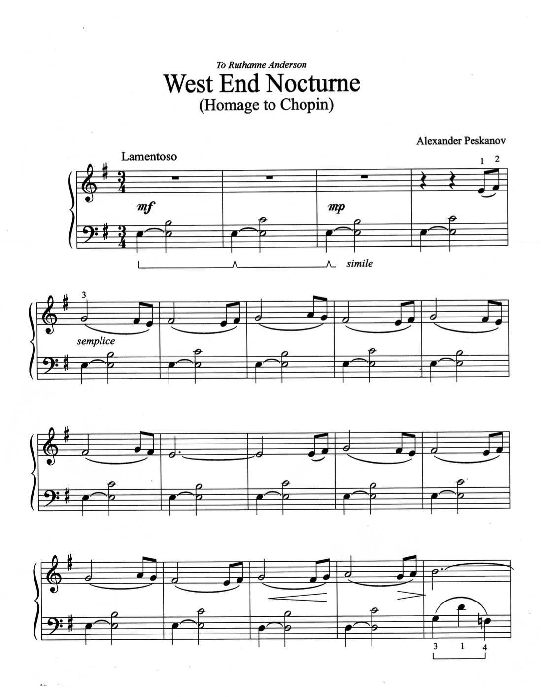West End Nocturne