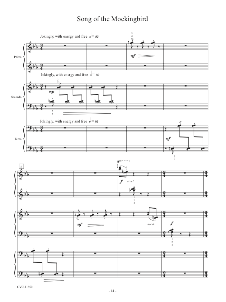 Song of the Mockingbird