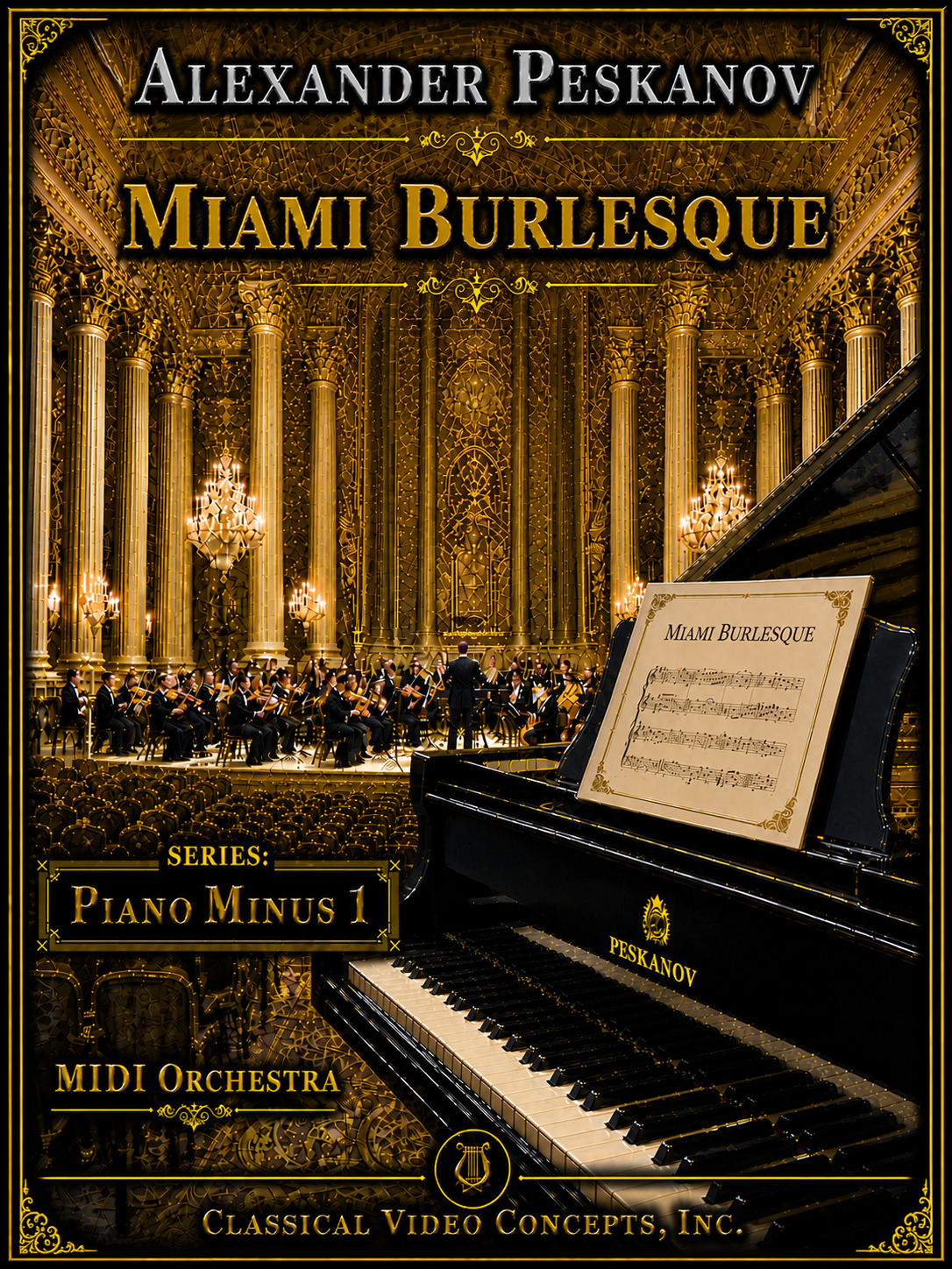 Miami Burlesque (Piano Duet and Orchestra)