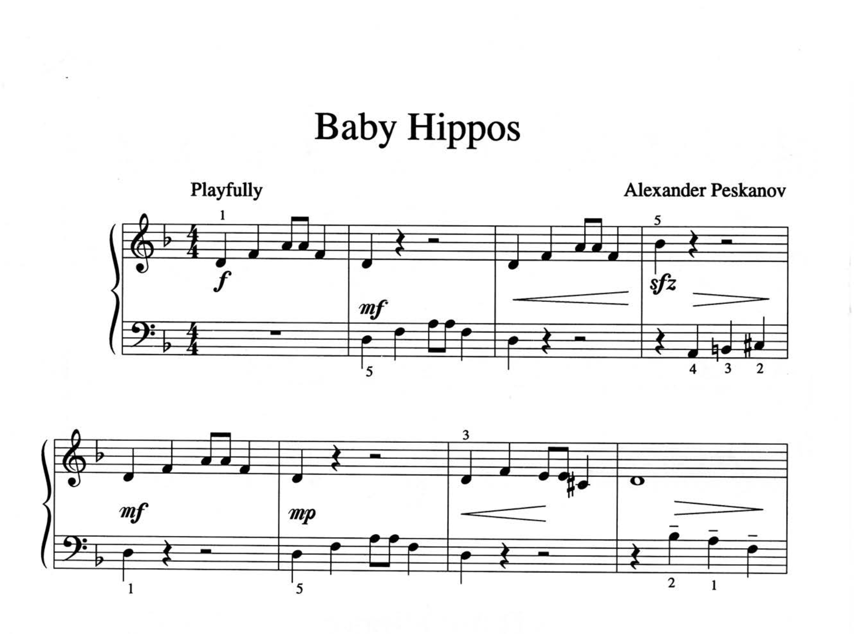 Baby Hippos