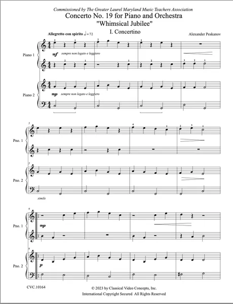 Piano Concerto No. 19