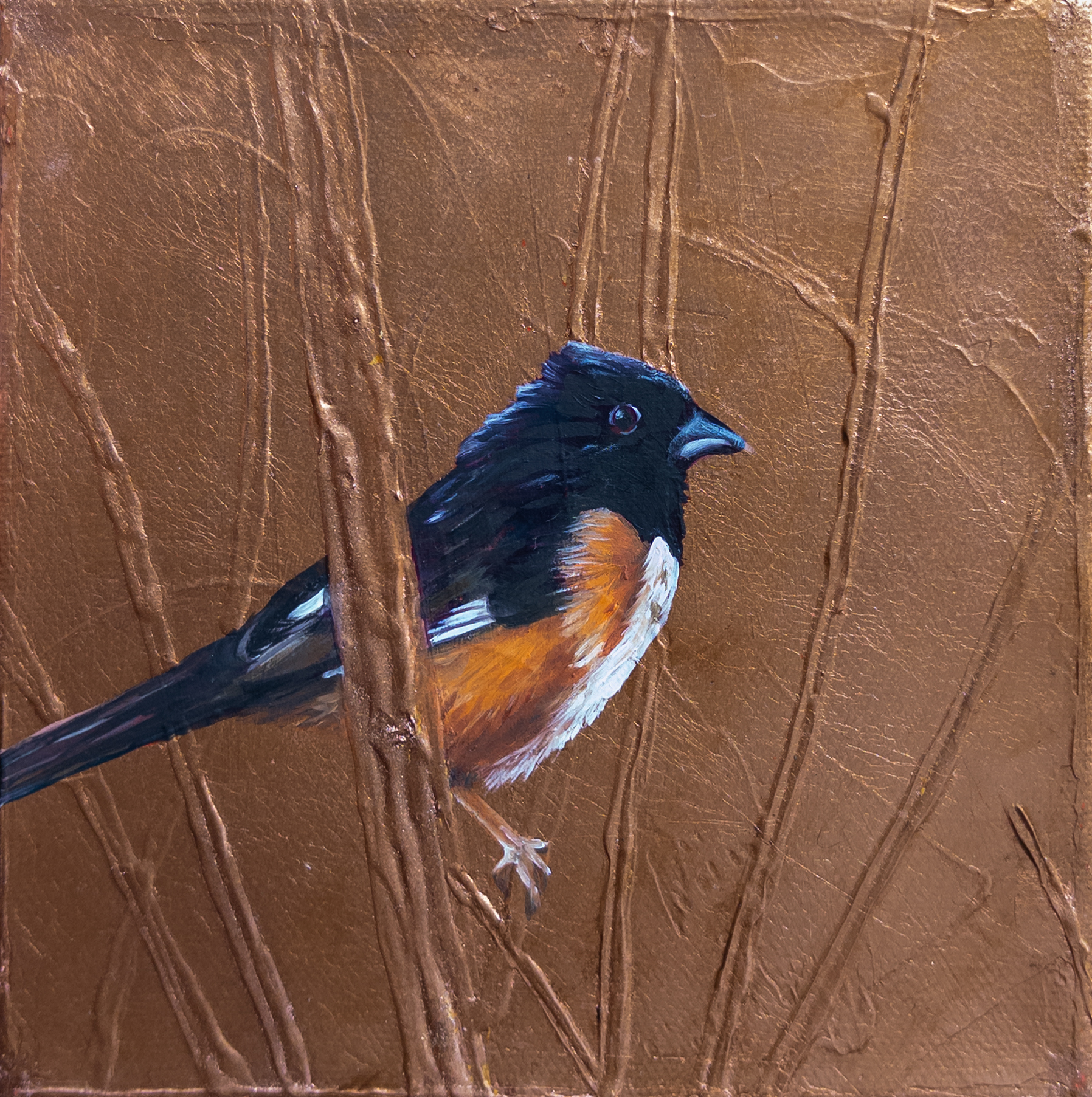 "Nestled in Copper"