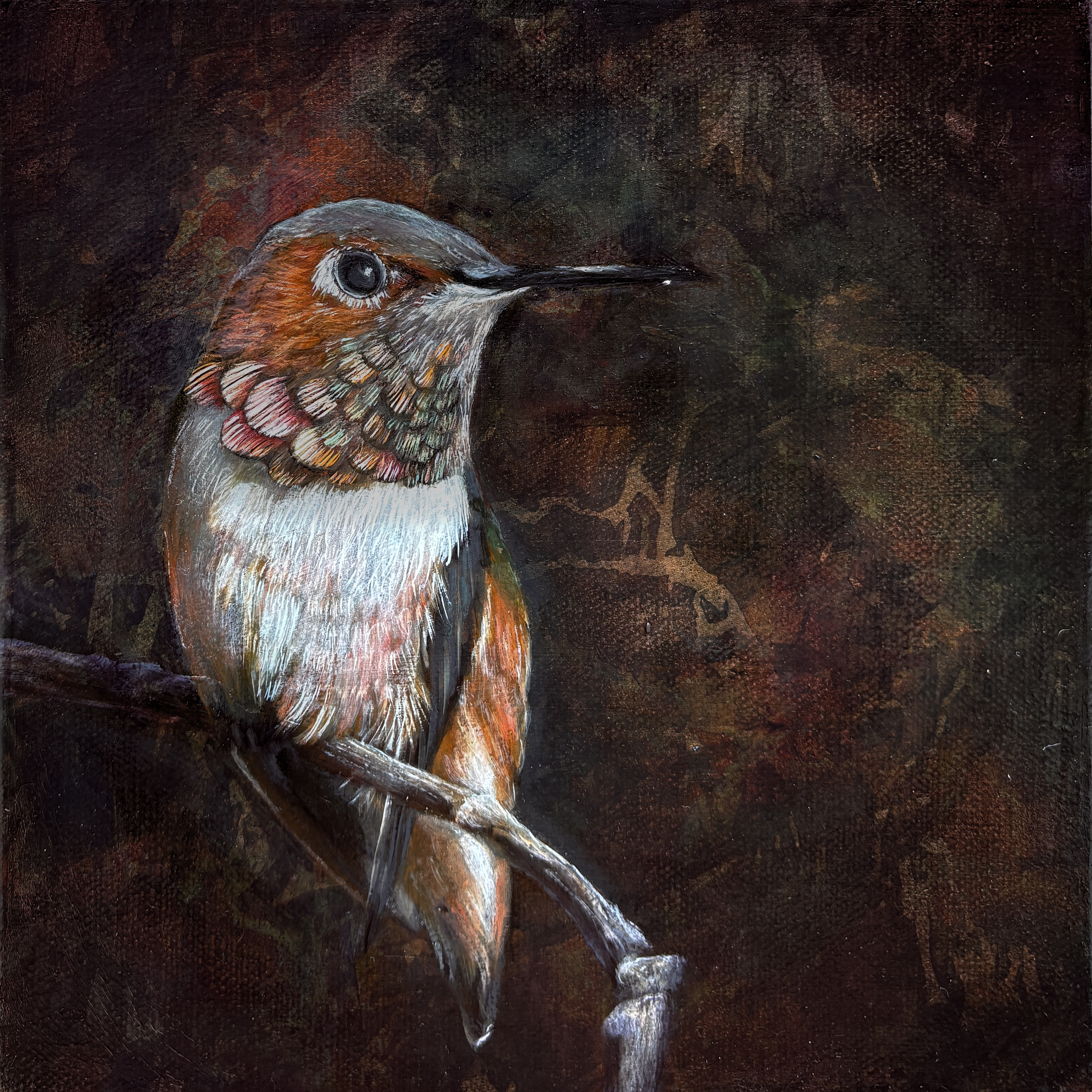 "Iridescent Pause"