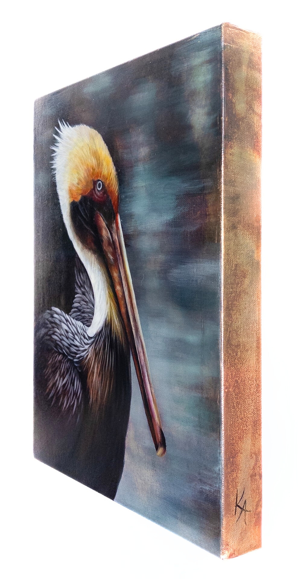 "Noble Watcher, Crowned with Dignity"