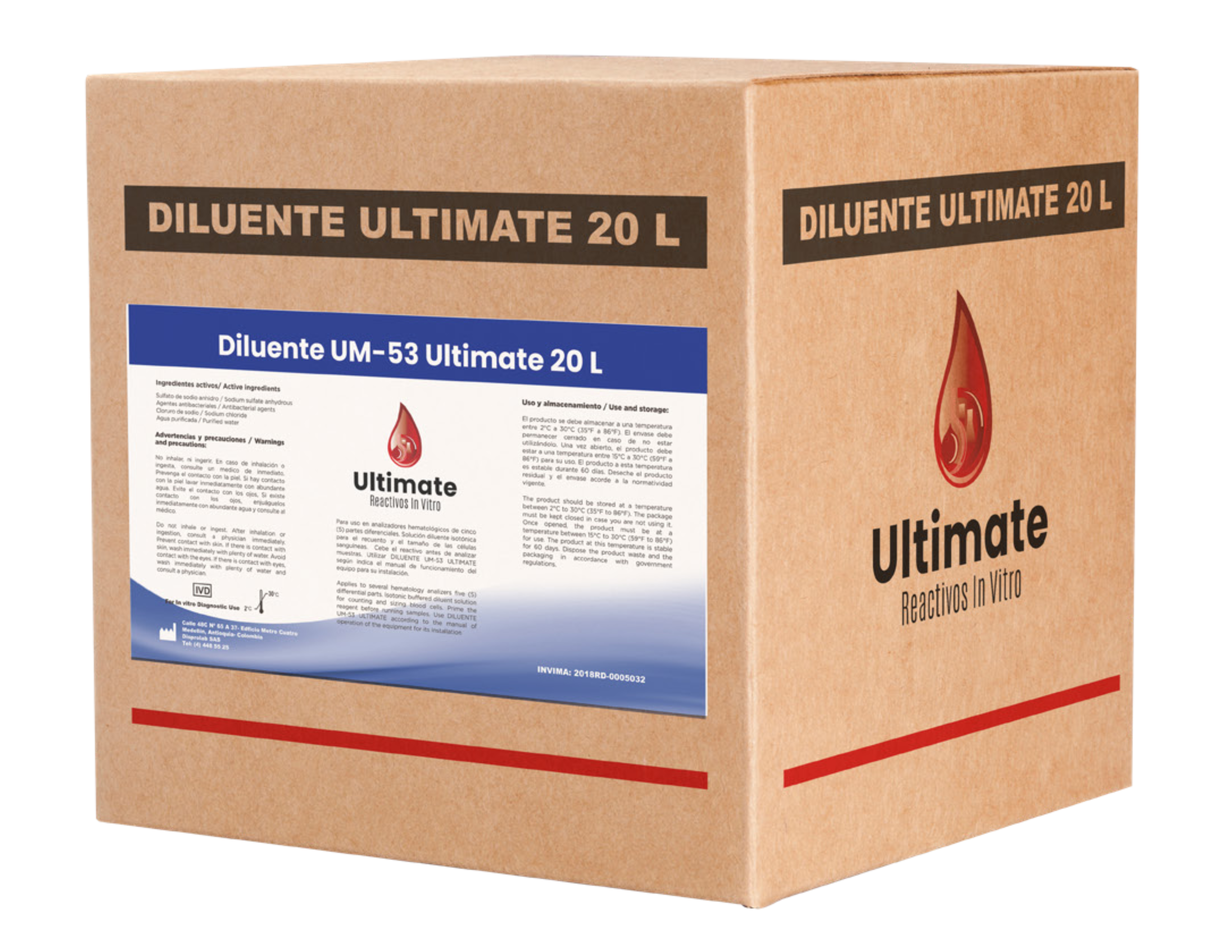Diluente UM-53 20 L (MINDRAY BC 5380) 