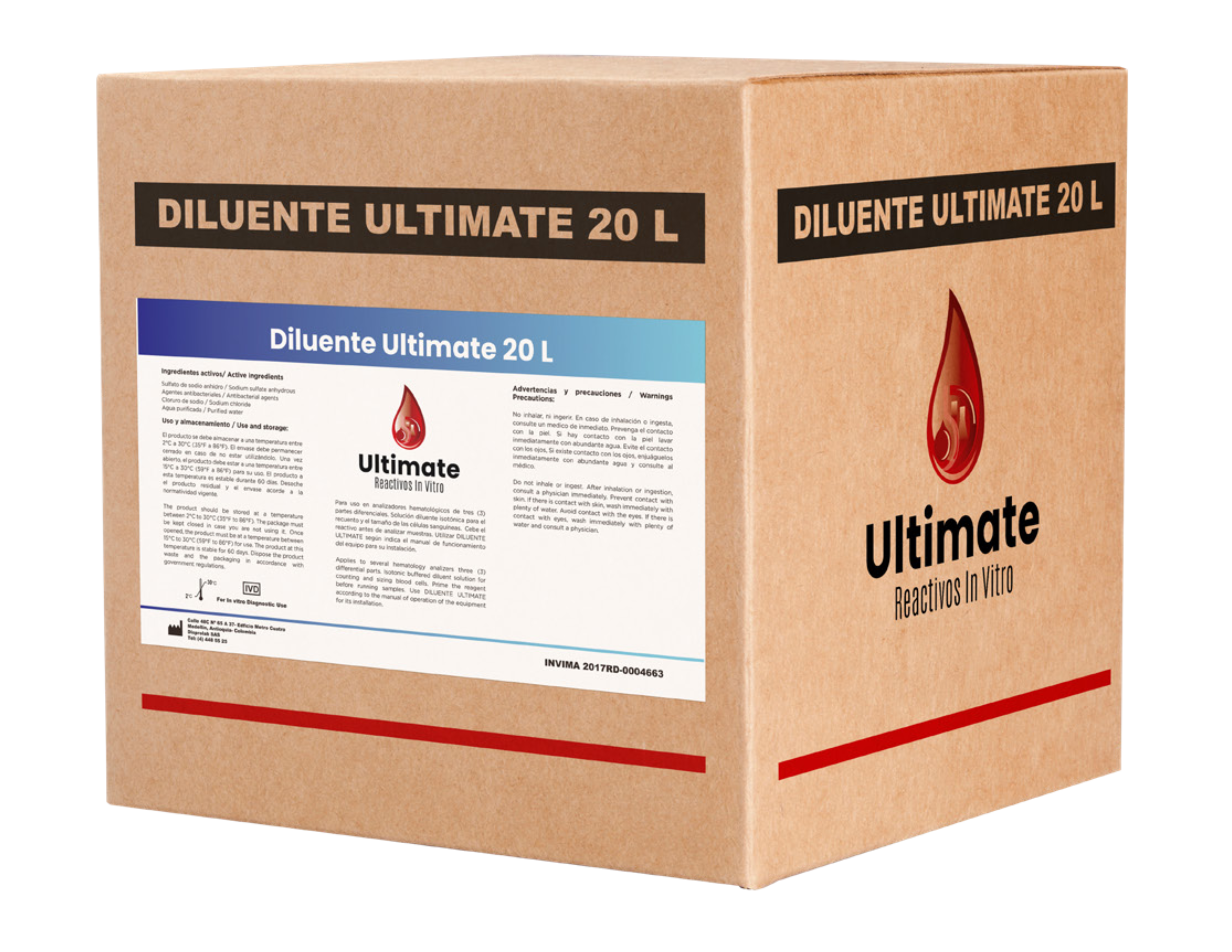 Diluente Ultimate 20L (RAYTO RT 7200-7600)