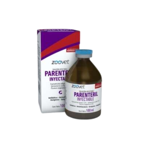 Parenteril inyectable Zoovet 100 ml