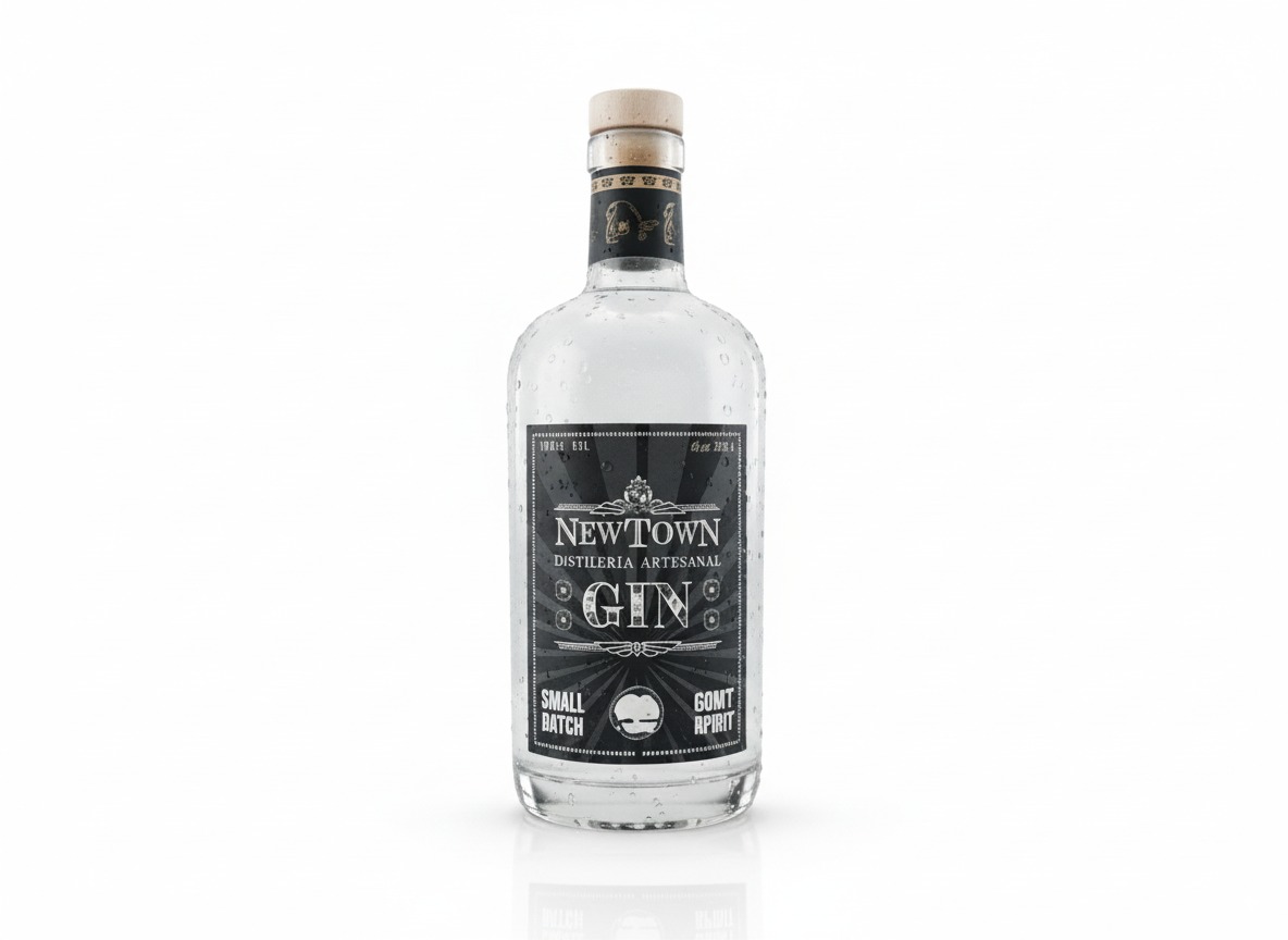 Botella de Gin 750cc