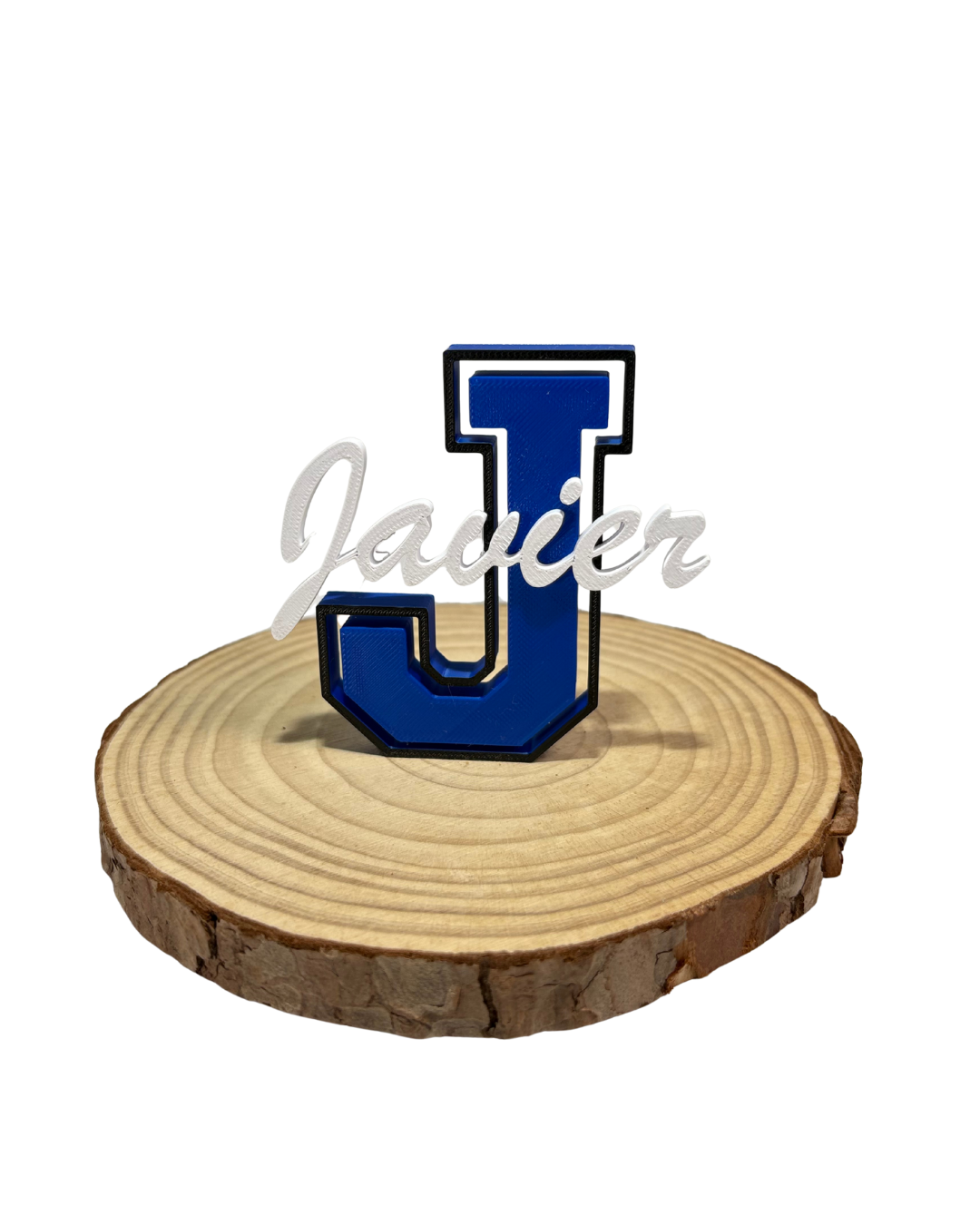 Inicial personalizada con nombre. Estilo Fútbol Americano.