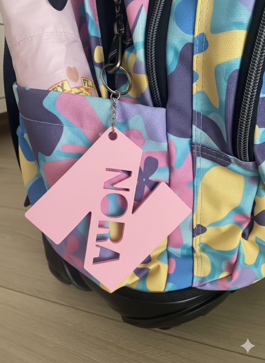 Etiqueta personalizada de nombre