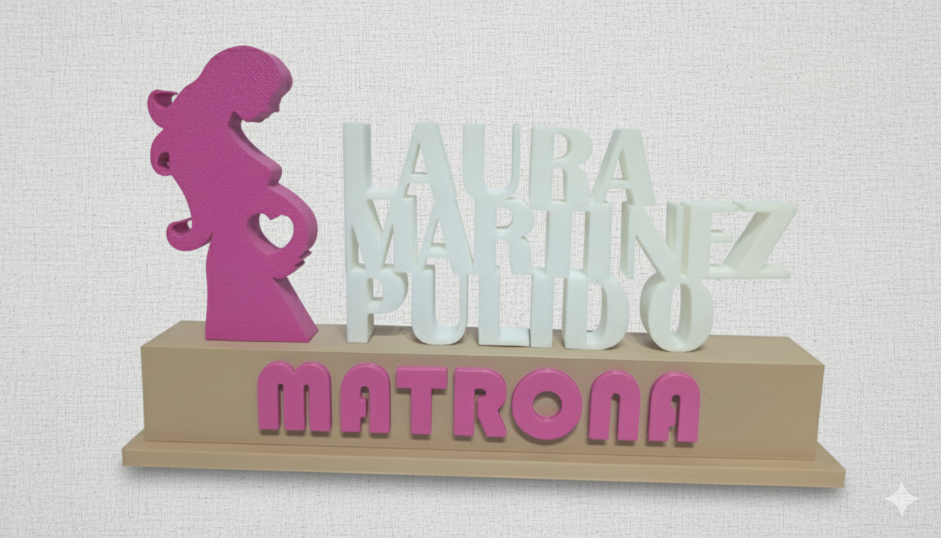 Letrero personalizado para matrona