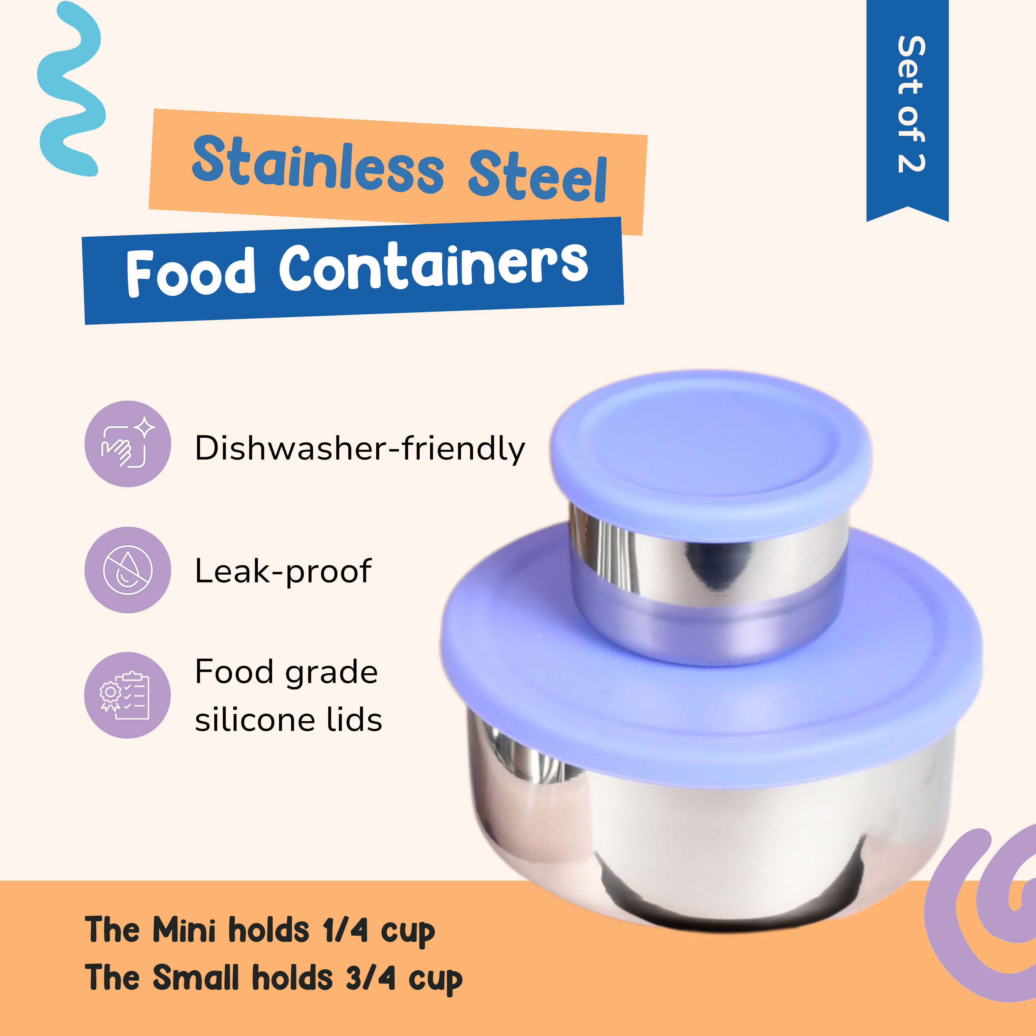 Stainless Steel Food Containers