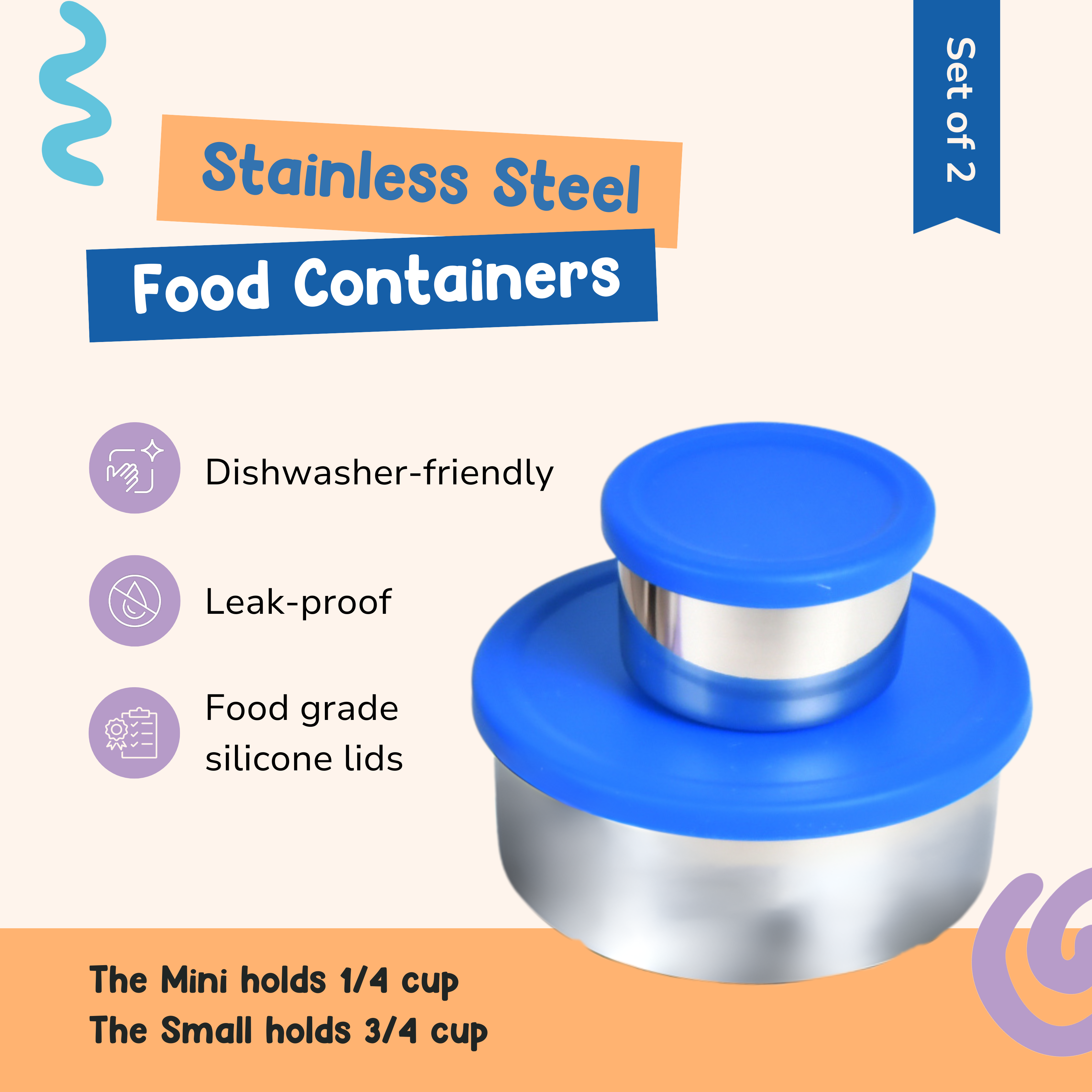 Stainless Steel Food Containers