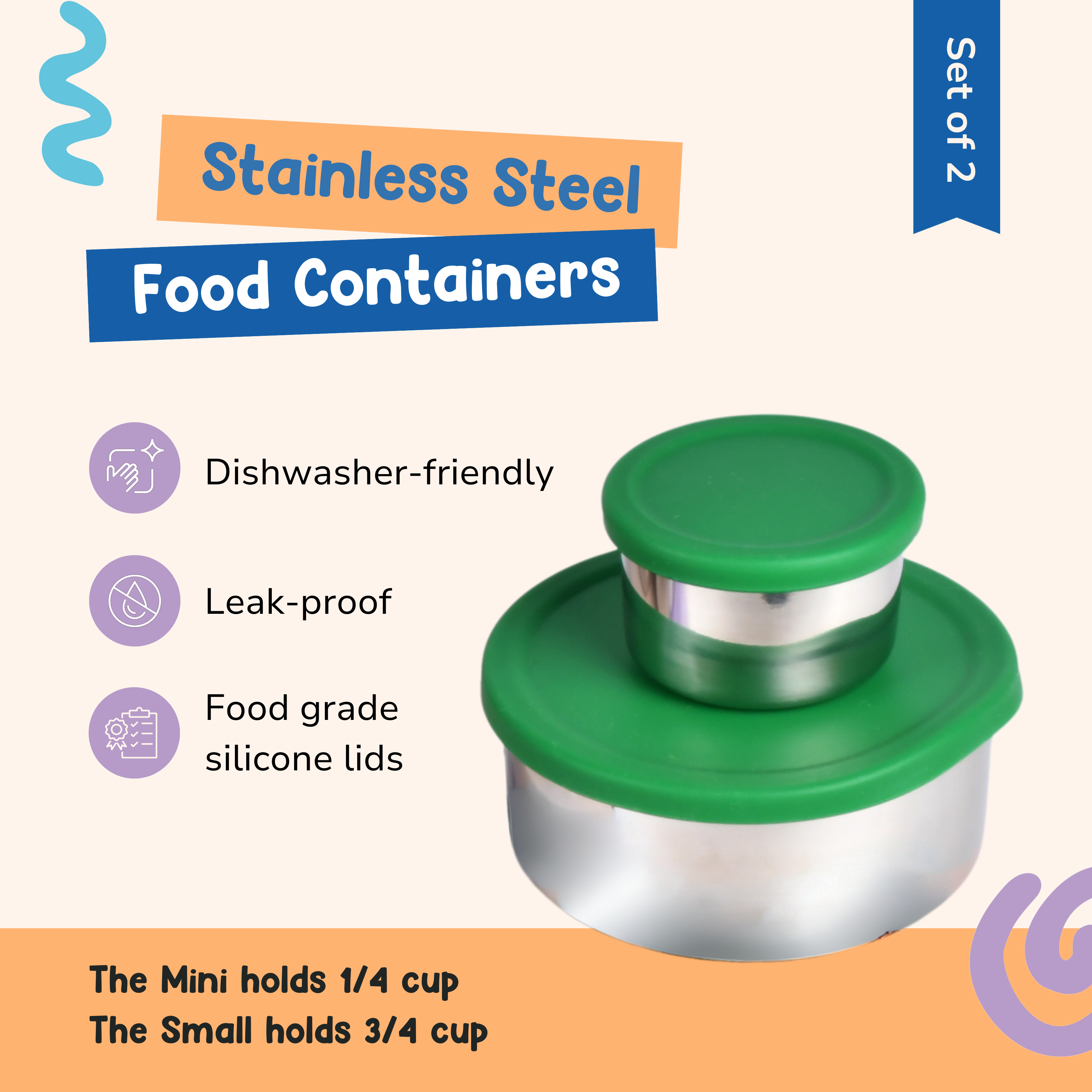 Stainless Steel Food Containers