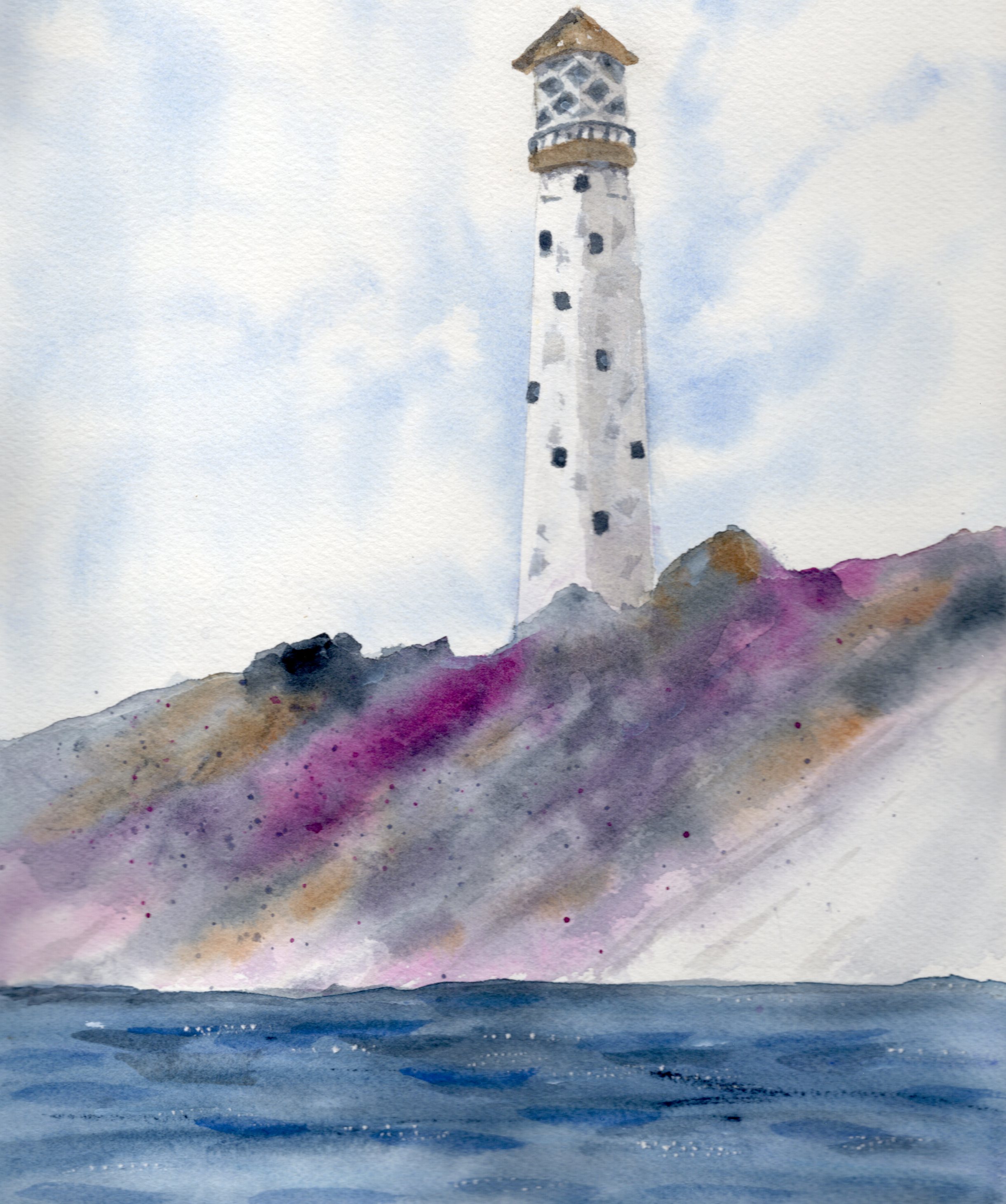 Lighthouse on Cliff