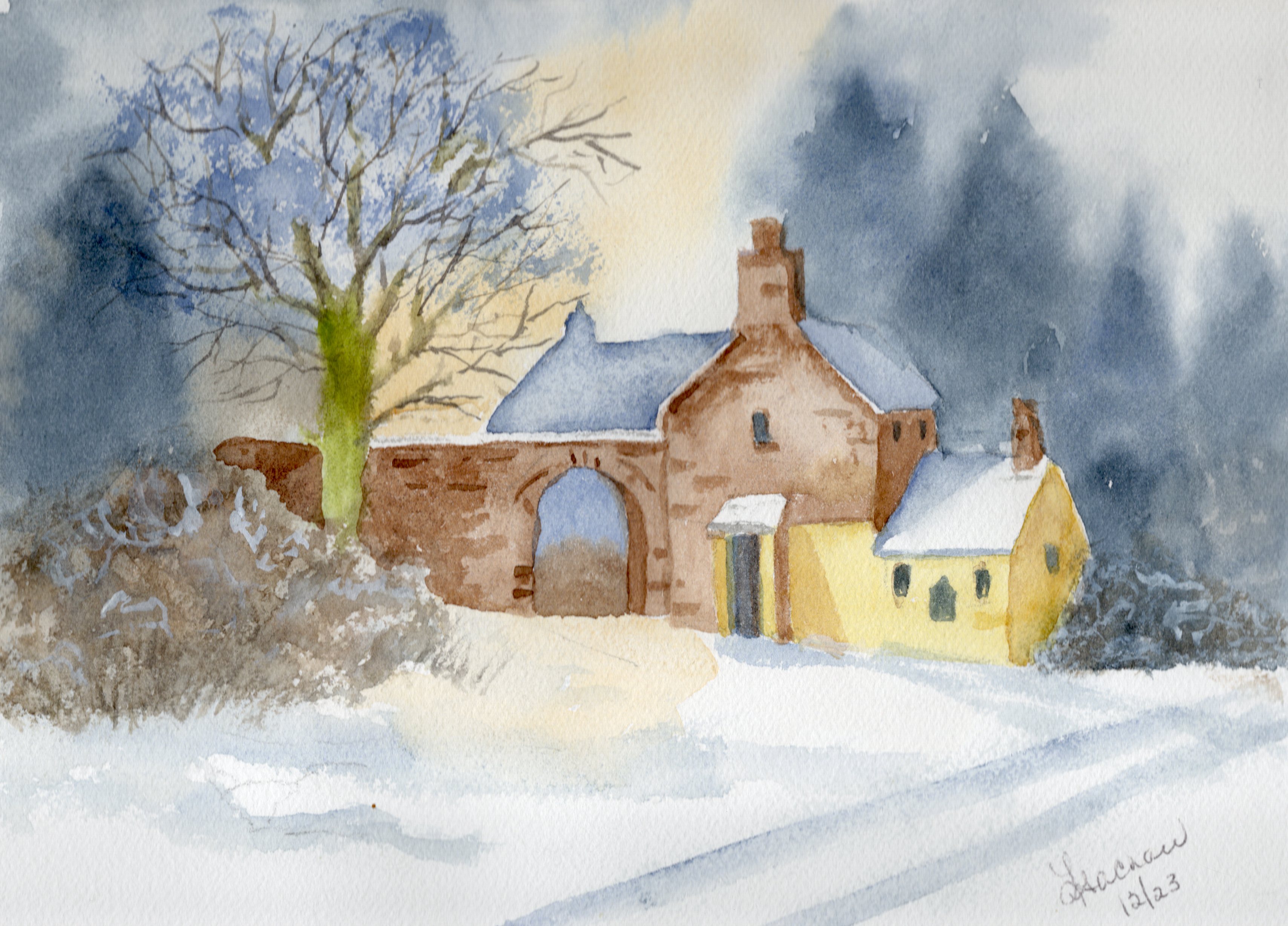 Winter Cottage 
