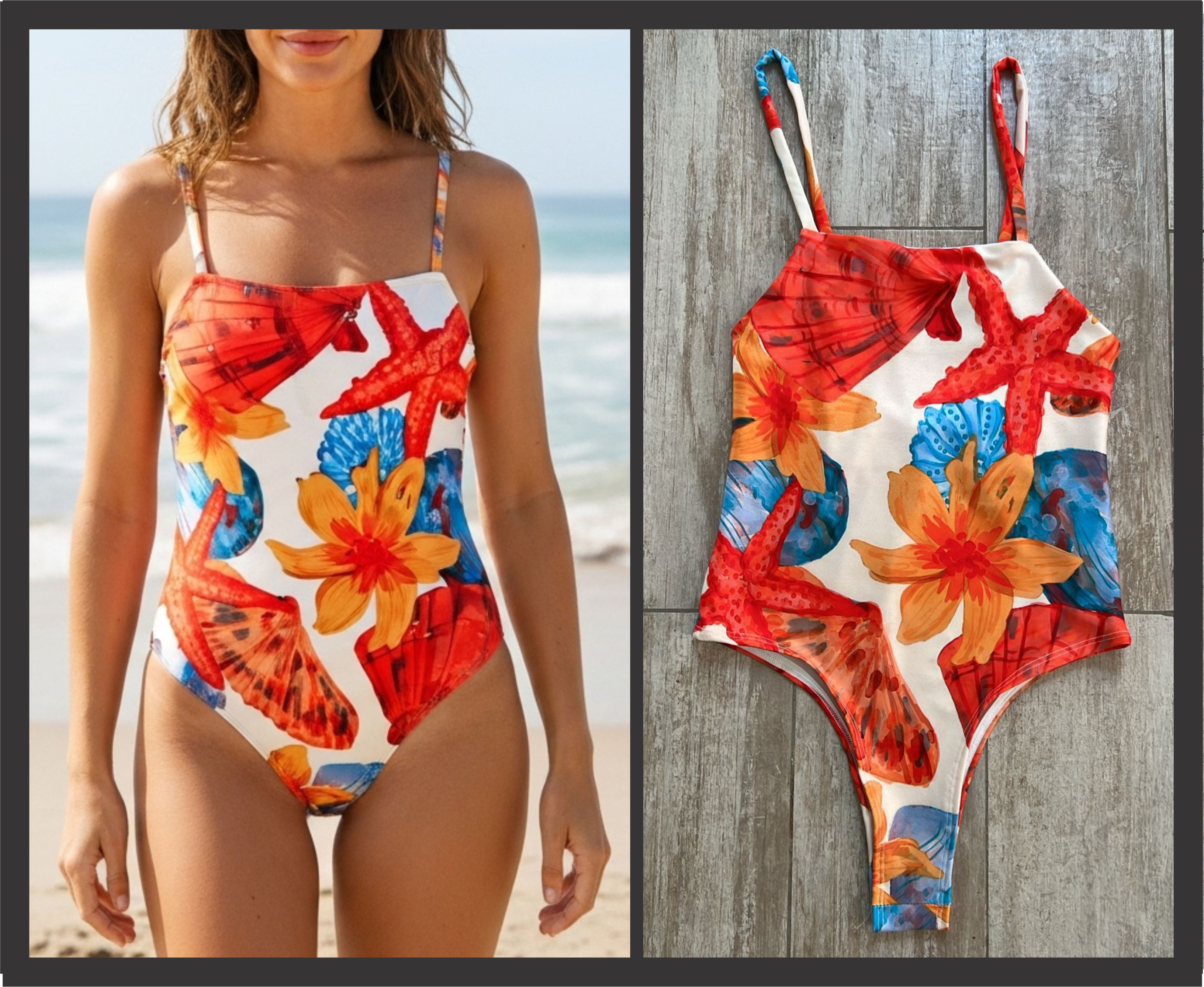 Traje de baño psicodélico