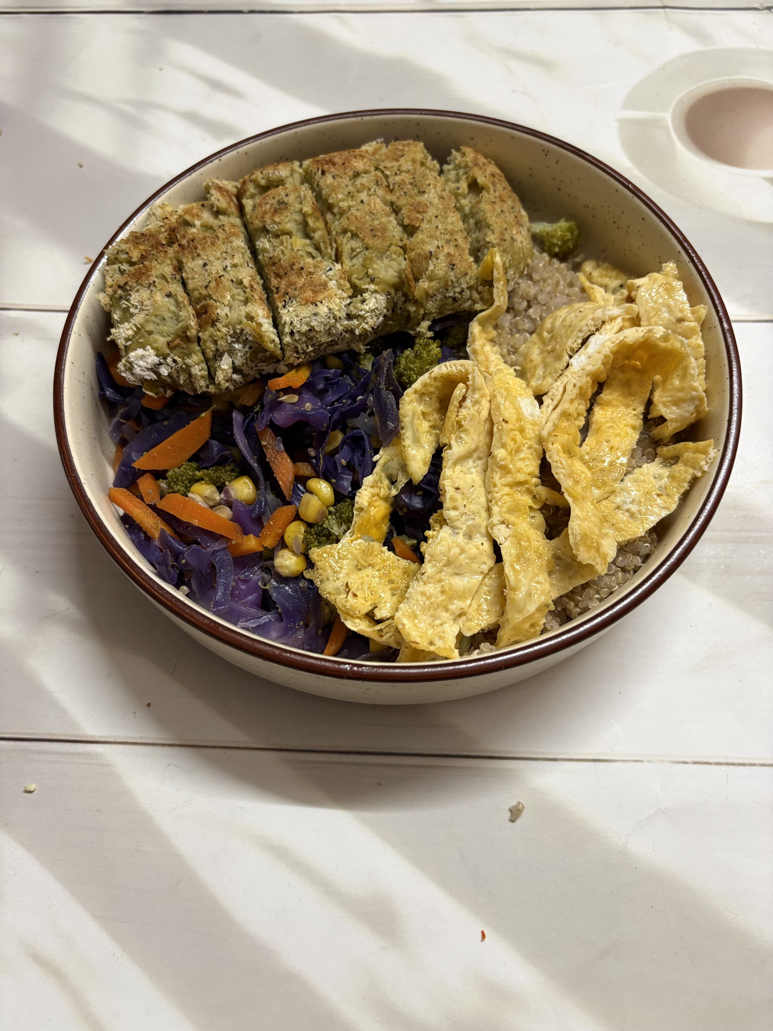 Quinoa Power Bowl with Chicken & Egg (For Dogs)