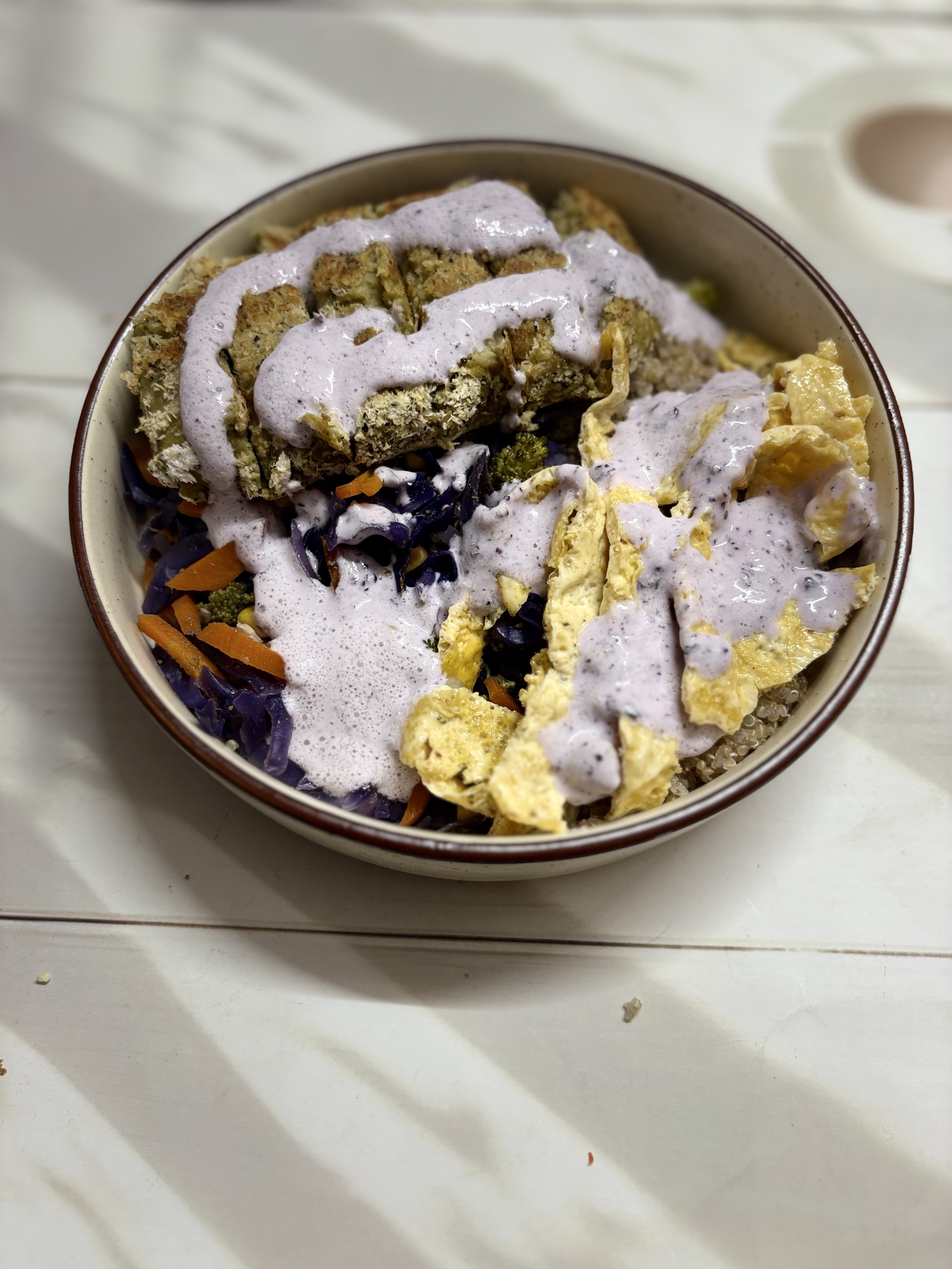 Quinoa Power Bowl with Chicken & Egg (For Dogs)