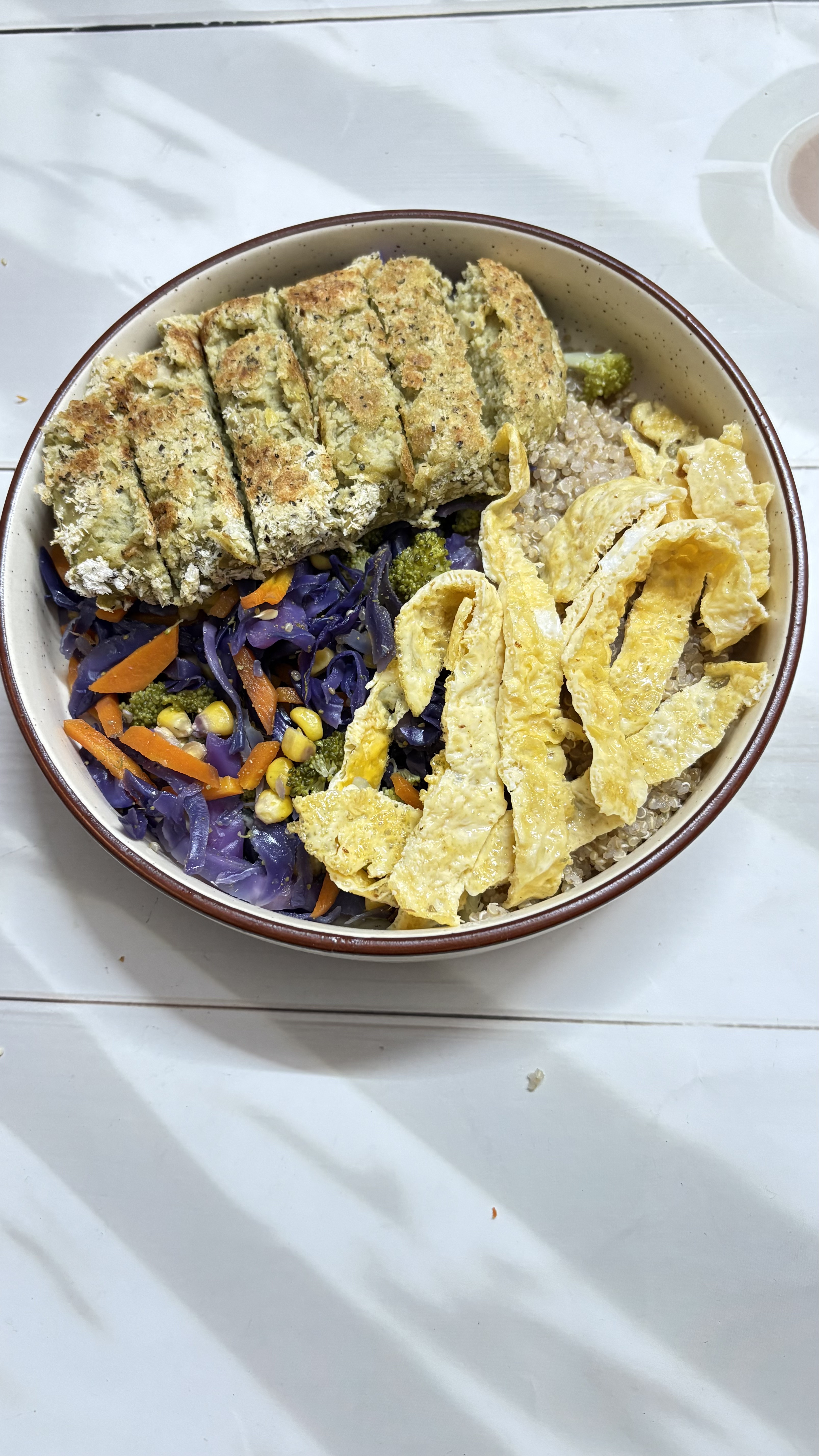 Quinoa Power Bowl with Chicken & Egg (For Dogs)