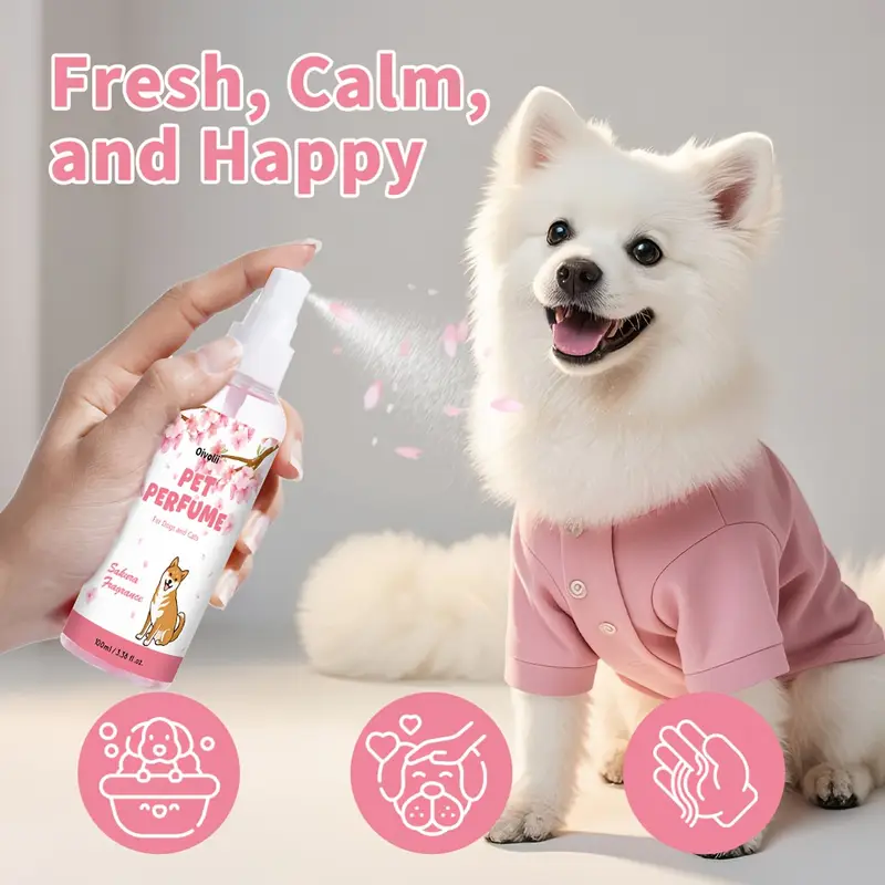Natural Pet Perfume for All Breeds - 100 Ml - 