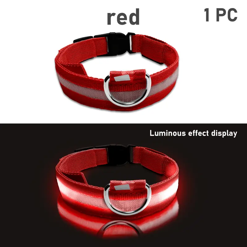 LED Glow Dog Safety Collar