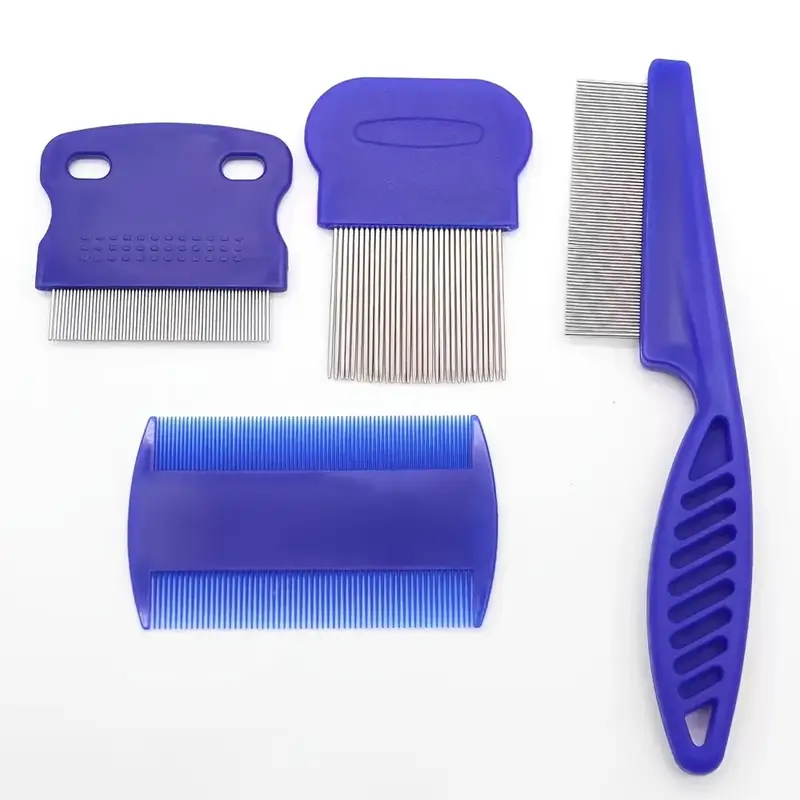 Flea and Lice comb set made of stainless steel