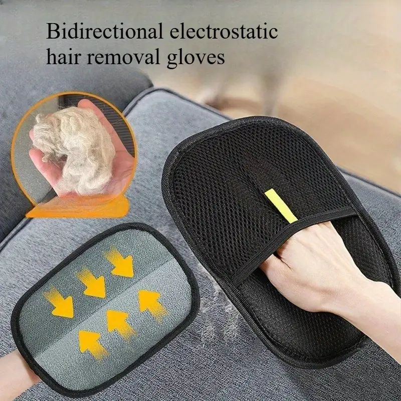 Universal Bidirectional hair removal gloves