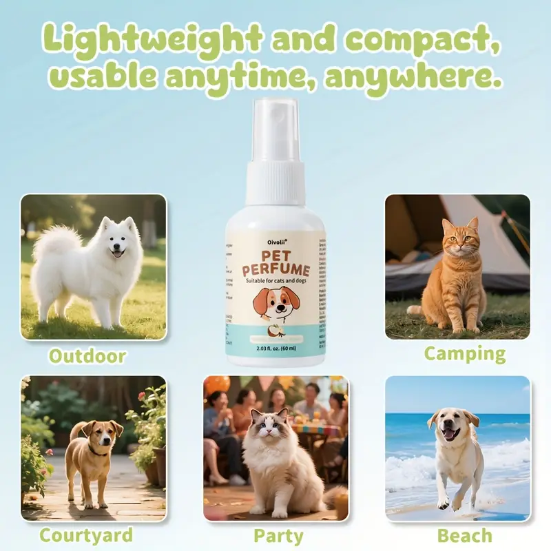 Pet Perfume Spray - Vanilla Coconut 