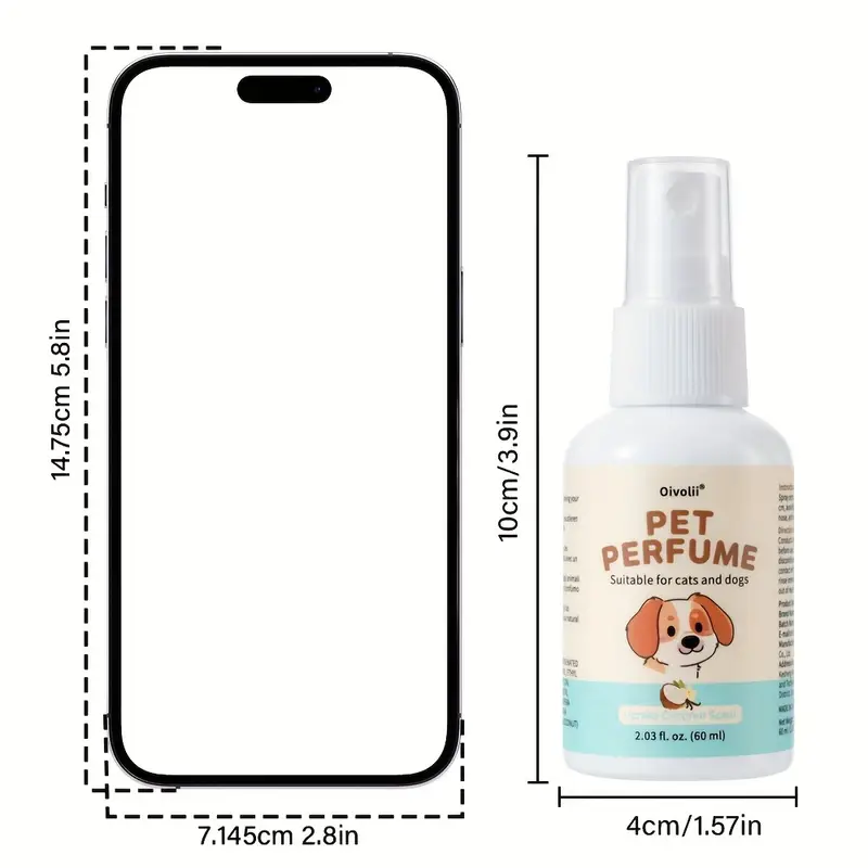 Pet Perfume Spray - Vanilla Coconut 