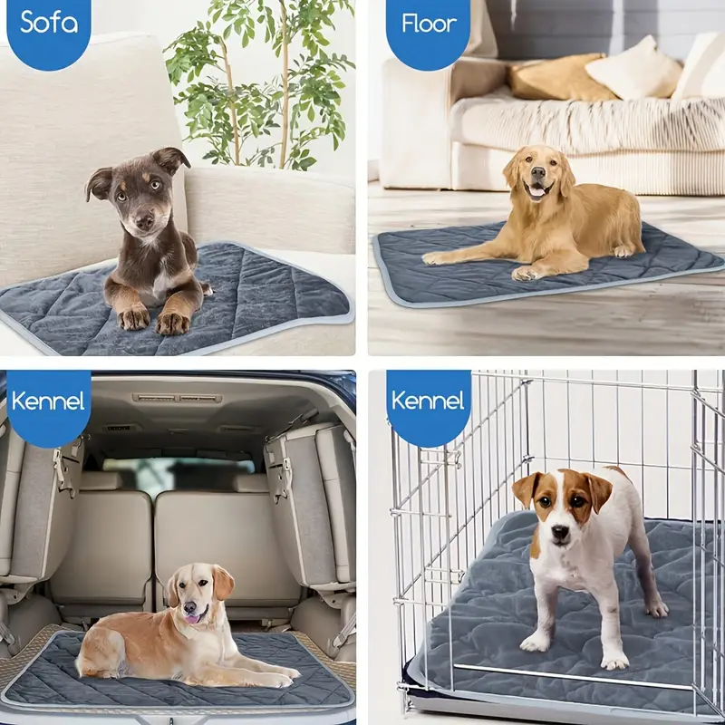 Self Warming Pet Mat with Heated Pad