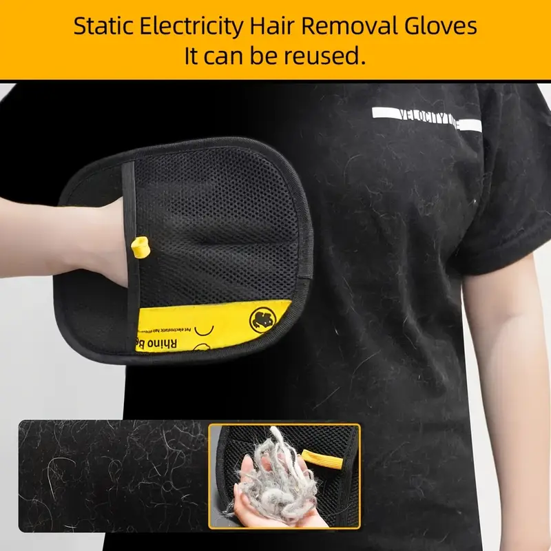 Static Electricity Hair Removal Gloves Advance