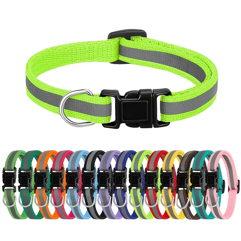 Red Adjustable Dog Collar