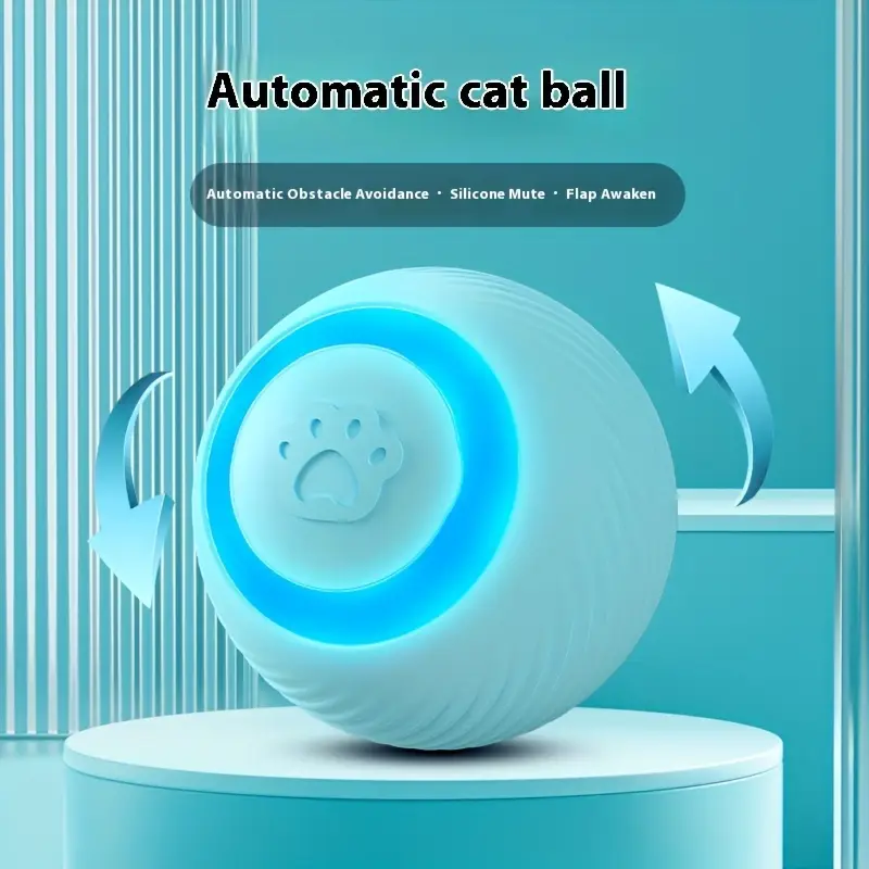 USB Rechargeable - Automatic Cat Toy Ball