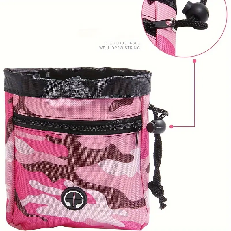 Portable Dog Treat and Waste Bag Holder