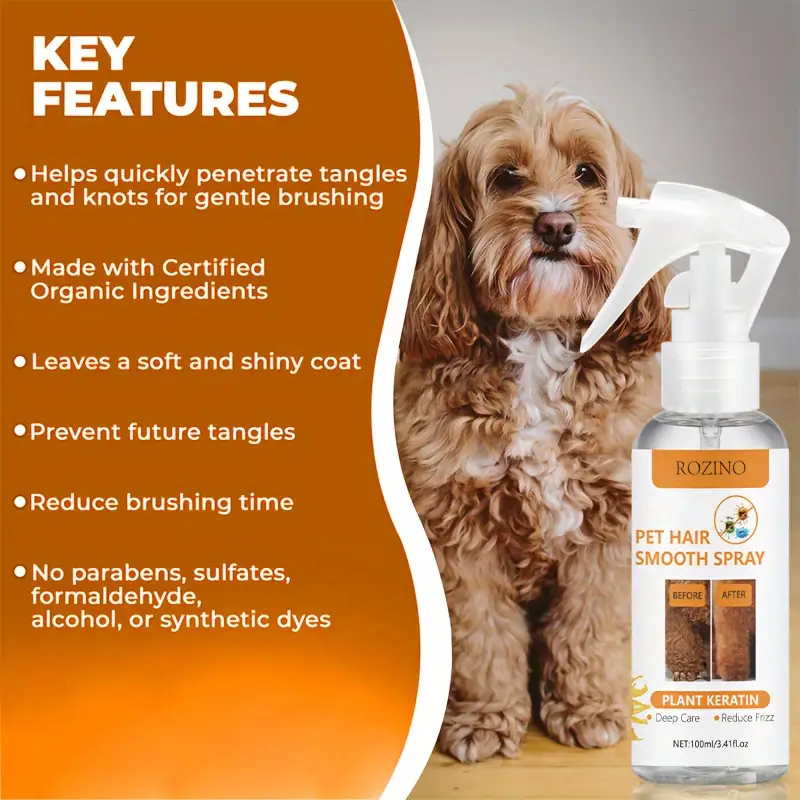 Pet Hair Softening Spray 100ml