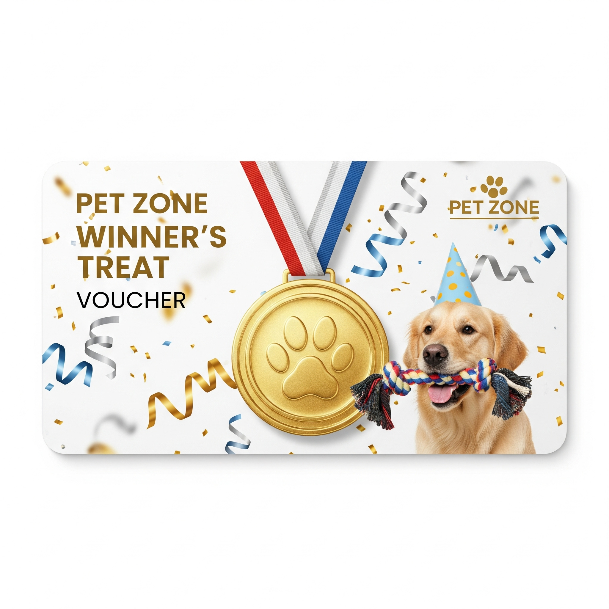 Winner’s Treat Voucher (£10-£100)