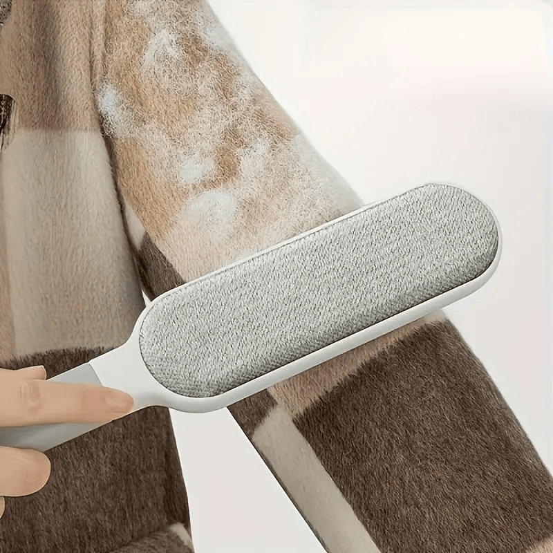 Reusable Double-Sided Pet Hair & Dust Brush