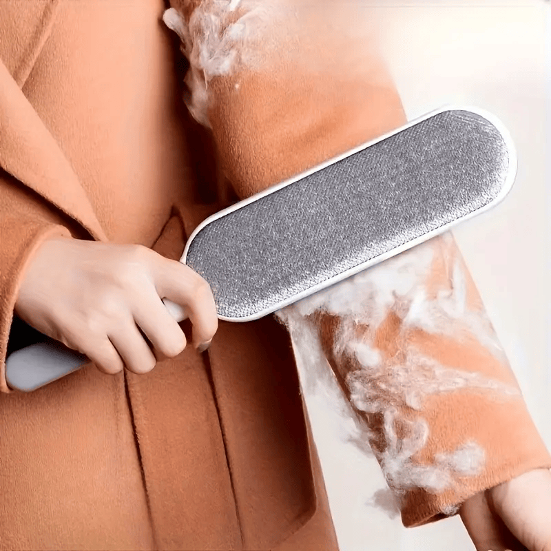 Reusable Double-Sided Pet Hair & Dust Brush