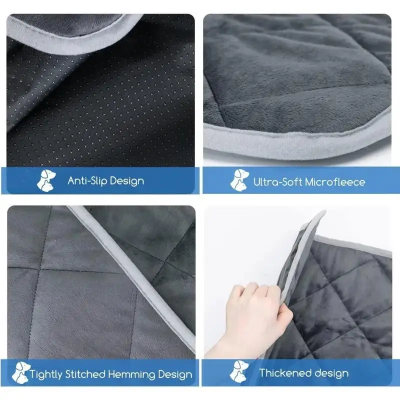 Self Warming Pet Mat with Heated Pad